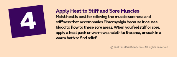 Relieve stiffness from fibromyalgia